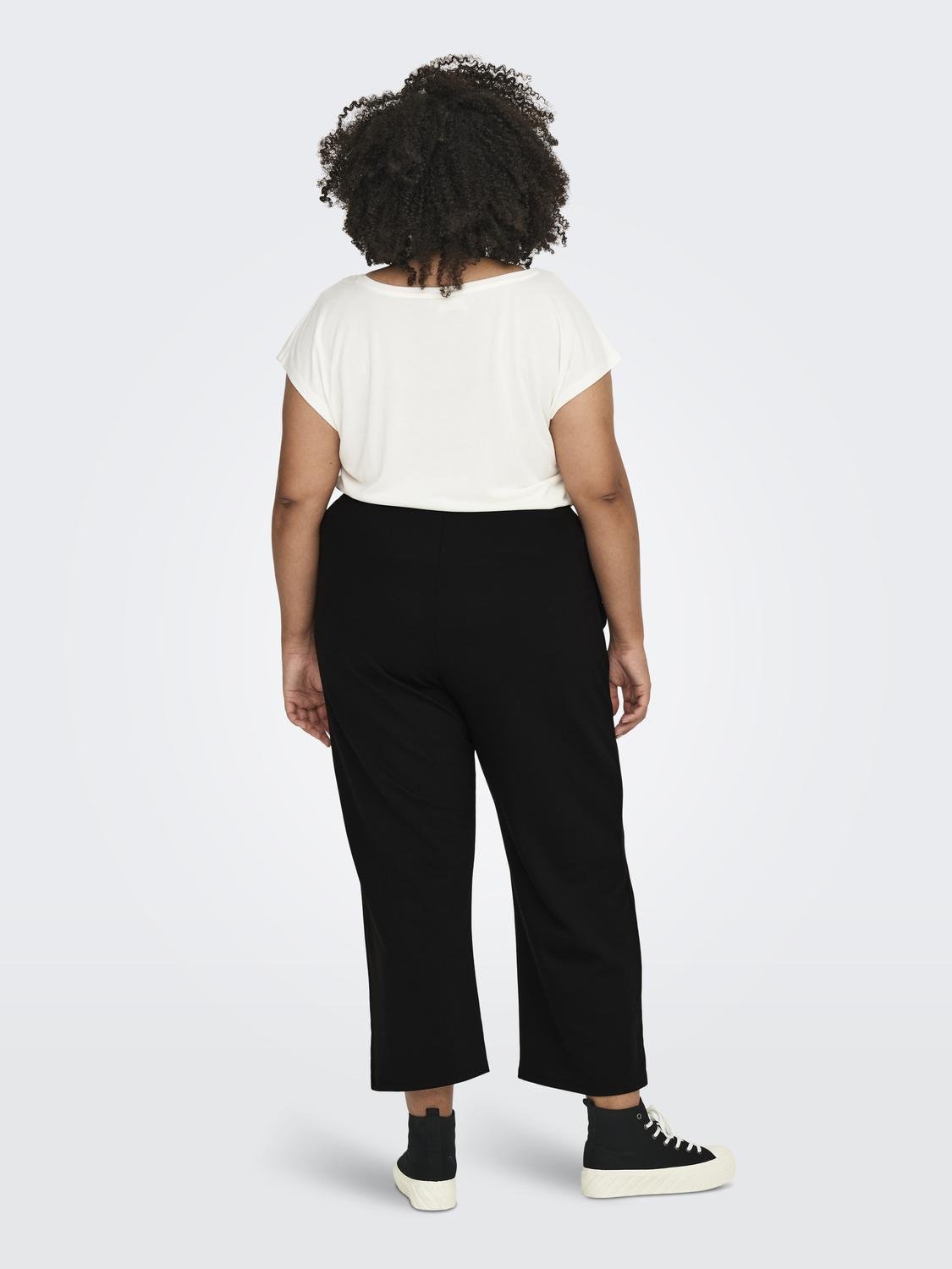 ONLY Pantalons Straight Fit Curve -Black - 15312848