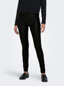 ONLY Skinny Fit Hohe Taille Leggings -Black - 15312850