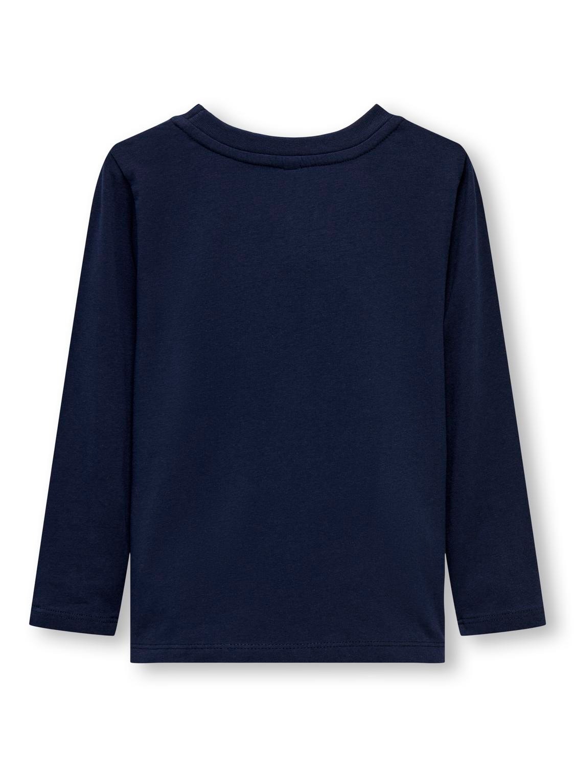 ONLY Camisetas Corte regular Cuello redondo -Dress Blues - 15312863