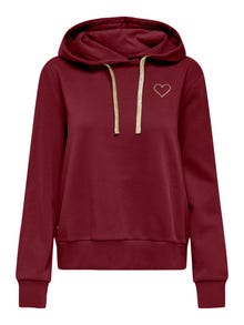 ONLY ONLNOLI Sweatshirt -Cabernet - 15312874
