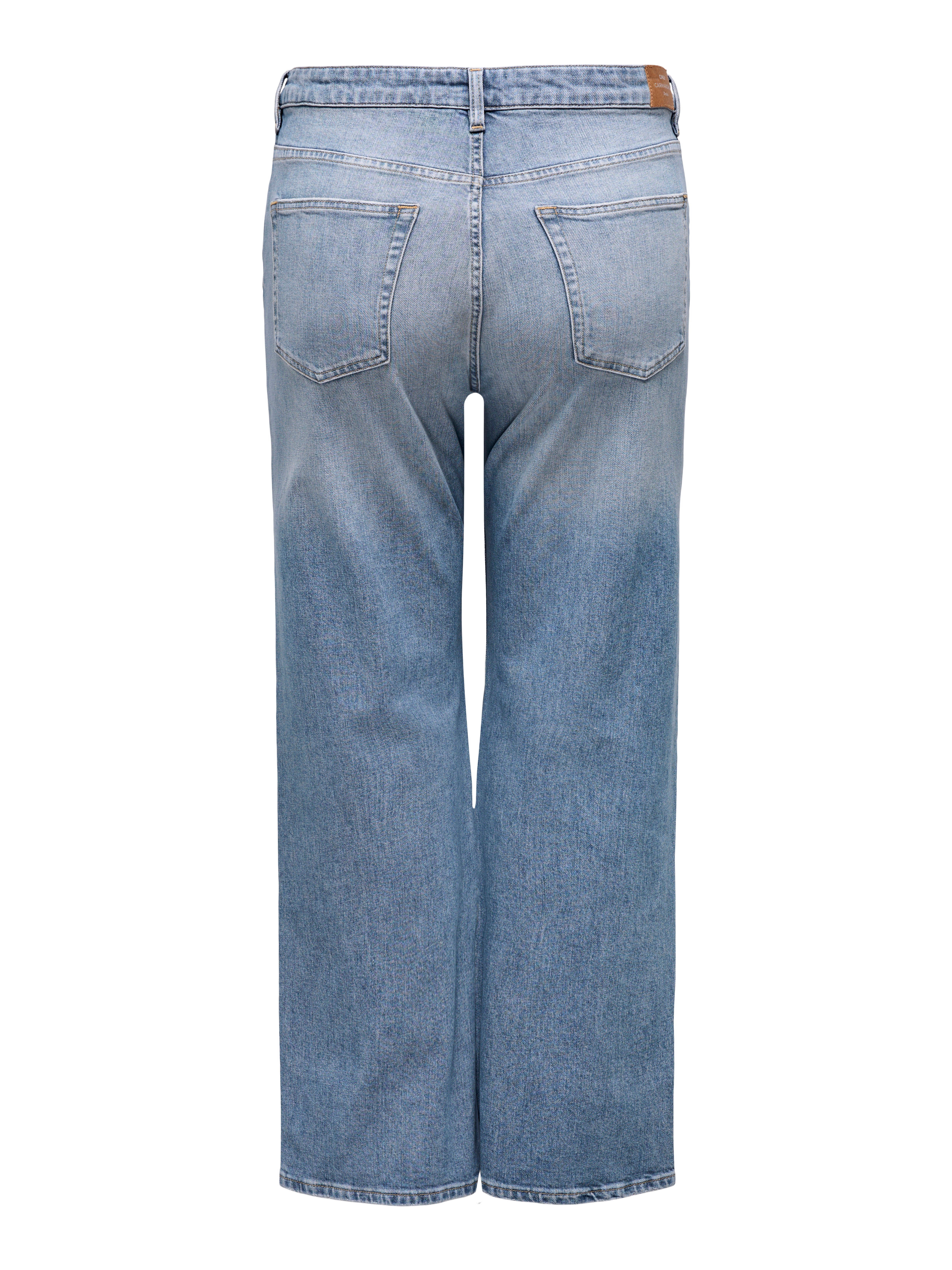 Thumbnail - Carhope Hohe Taille Weiter Beinschnitt Jeans