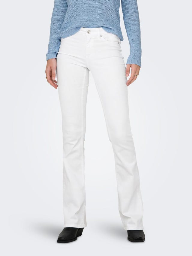 ONLY Ausgestellt Mittlere Taille Jeans - 15313015