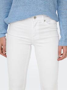 ONLY ONLBlush Mid Waist Flared Jeans -White - 15313015