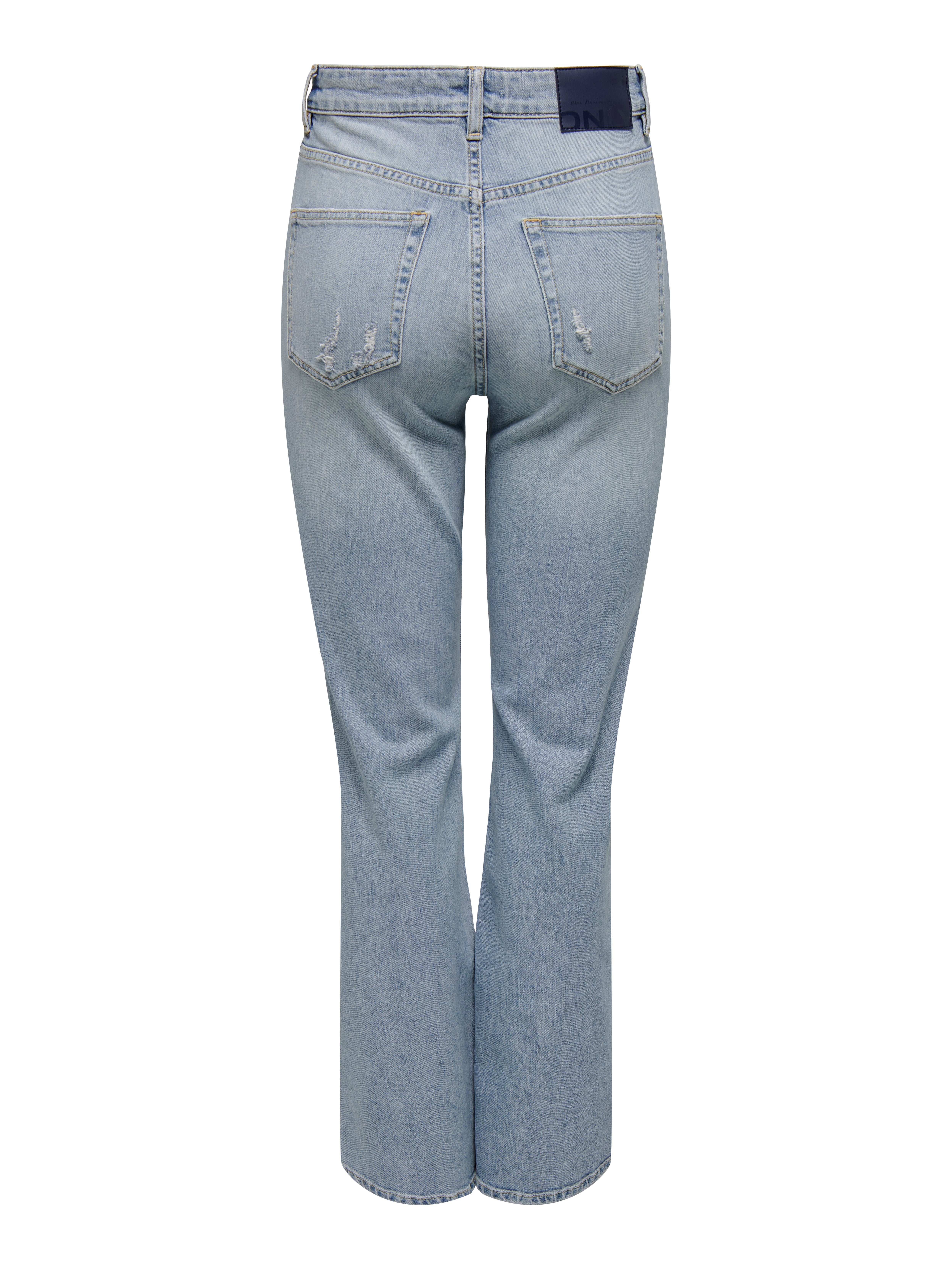 Thumbnail - Onlcamille Hohe Taille Weiter Beinschnitt Jeans