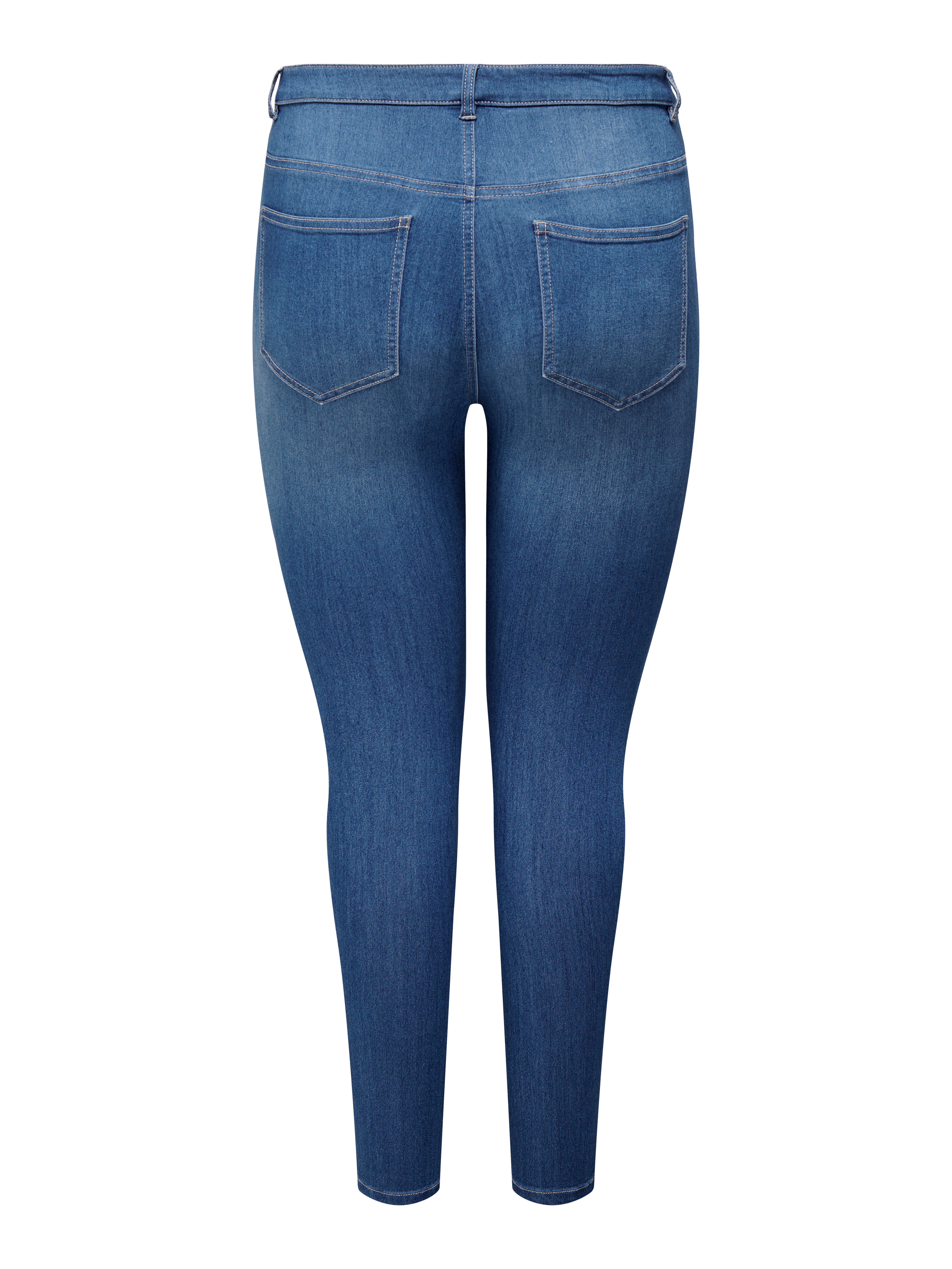 Thumbnail - Carstorm Hohe Taille Skinny Fit Jeans