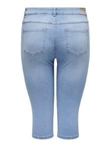 ONLY CARAugusta High Waist Skinny Knickers Jeans -Light Blue Denim - 15313113