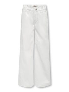 ONLY Wide leg fit Jeans -White - 15313135