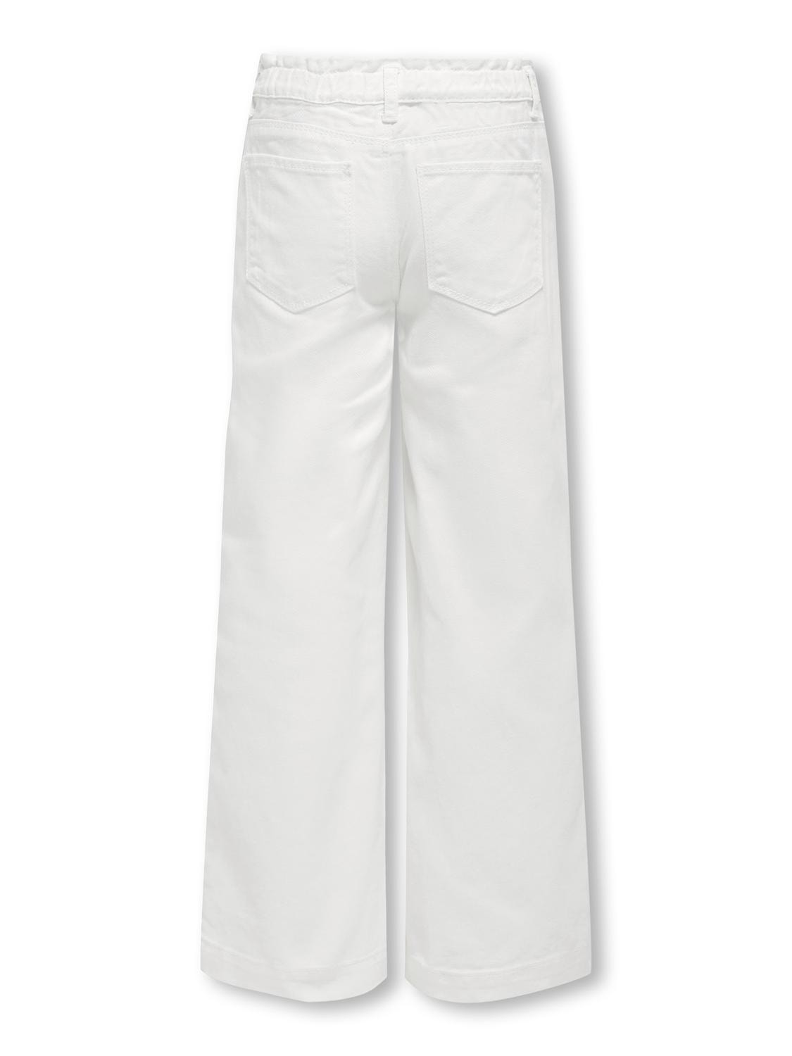 ONLY Jeans Wide Leg Fit -White - 15313135