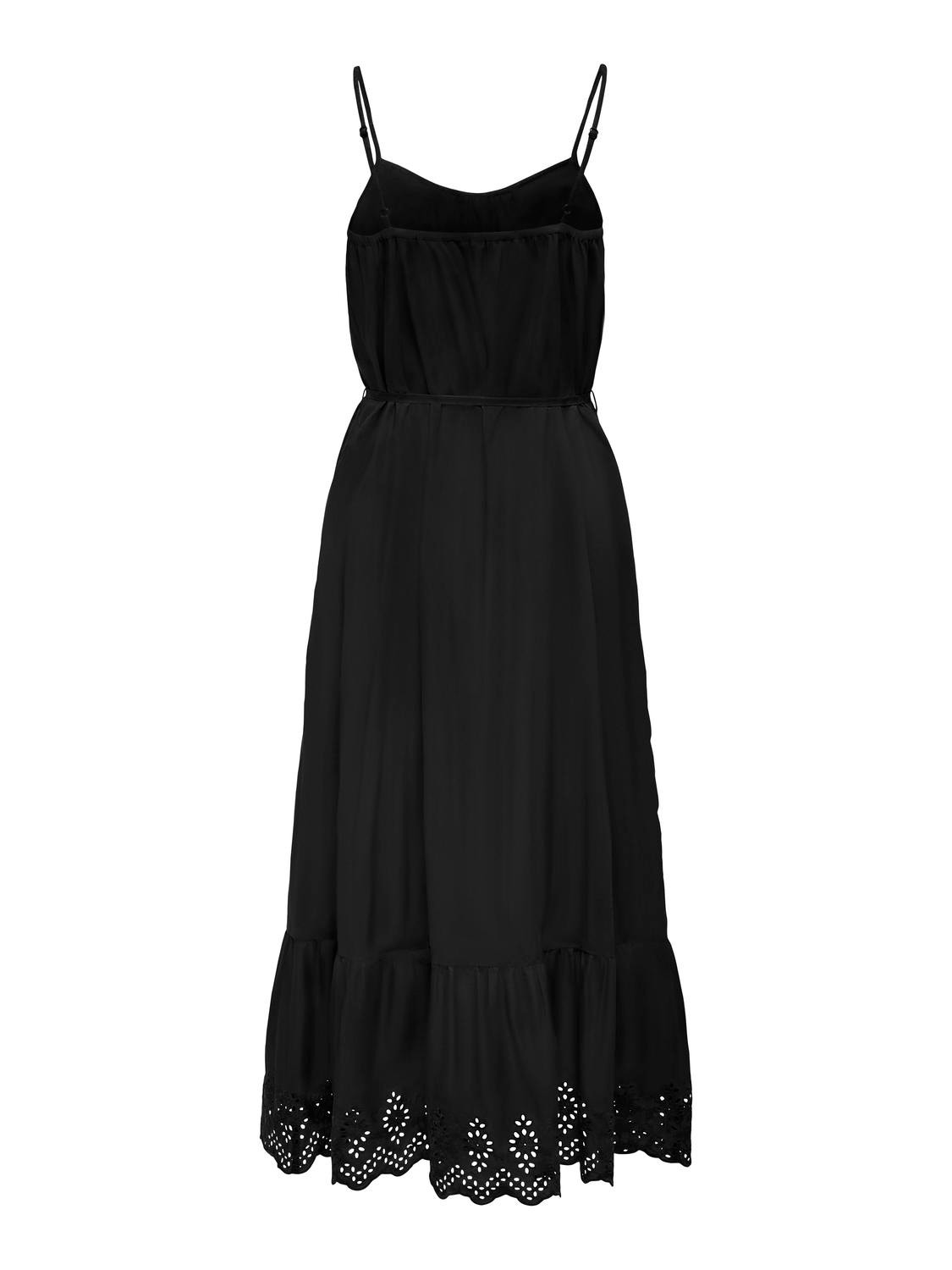 ONLY Long sleeveless dress -Black - 15313166