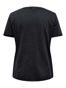 ONLY Camisetas Corte regular Cuello redondo -Black - 15313175