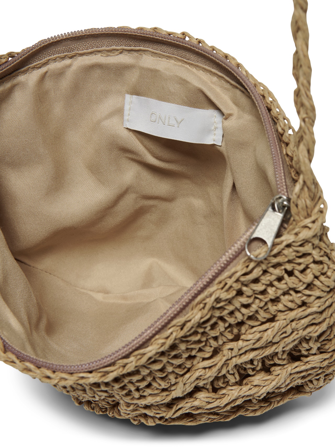 ONLY Straw shoulderbag -Toasted Coconut - 15313244