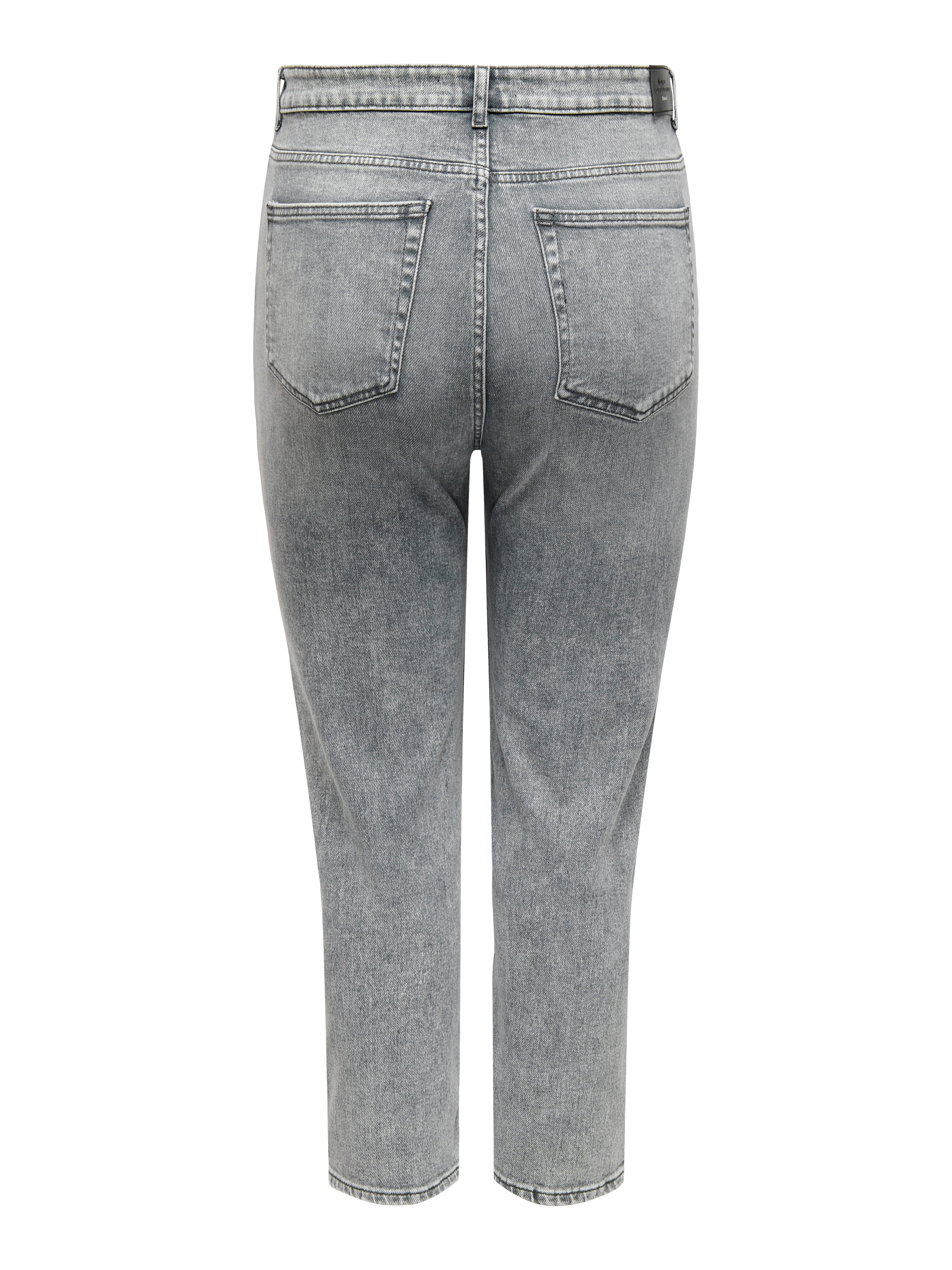 Thumbnail - Carmily Hohe Taille Gerade Geschnitten Jeans