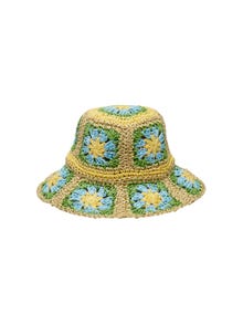 ONLY Crochet sun hat  -Toasted Coconut - 15313310