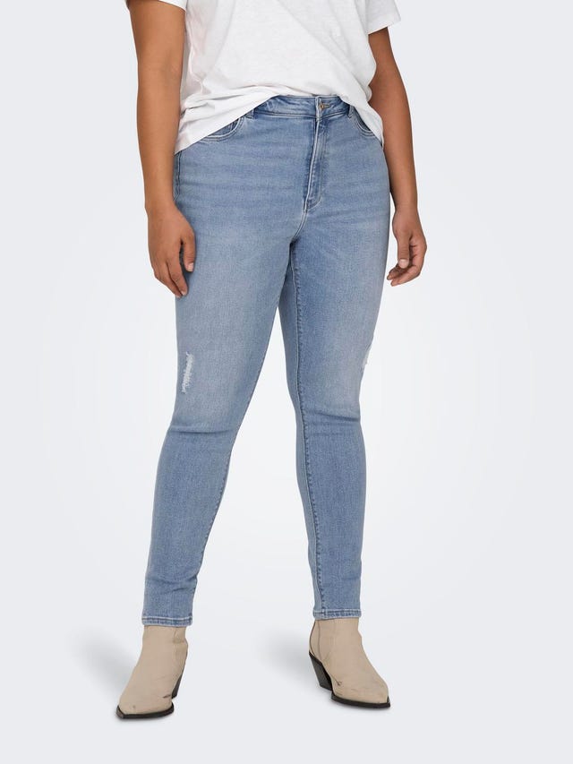 ONLY CARMila High Waist Skinny Jeans - 15313329