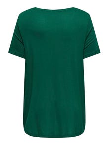 ONLY T-shirts Regular Fit Col rond -Aventurine - 15313383
