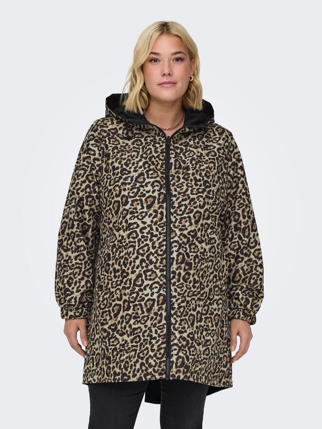 ONLY Curvy leopard mantel - 15313440
