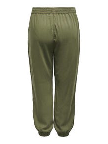ONLY Curvy trousers with elasticated hems -Kalamata - 15313448