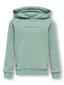 ONLY Regular Fit Hoodie Sweatshirt -Hedge Green - 15313530