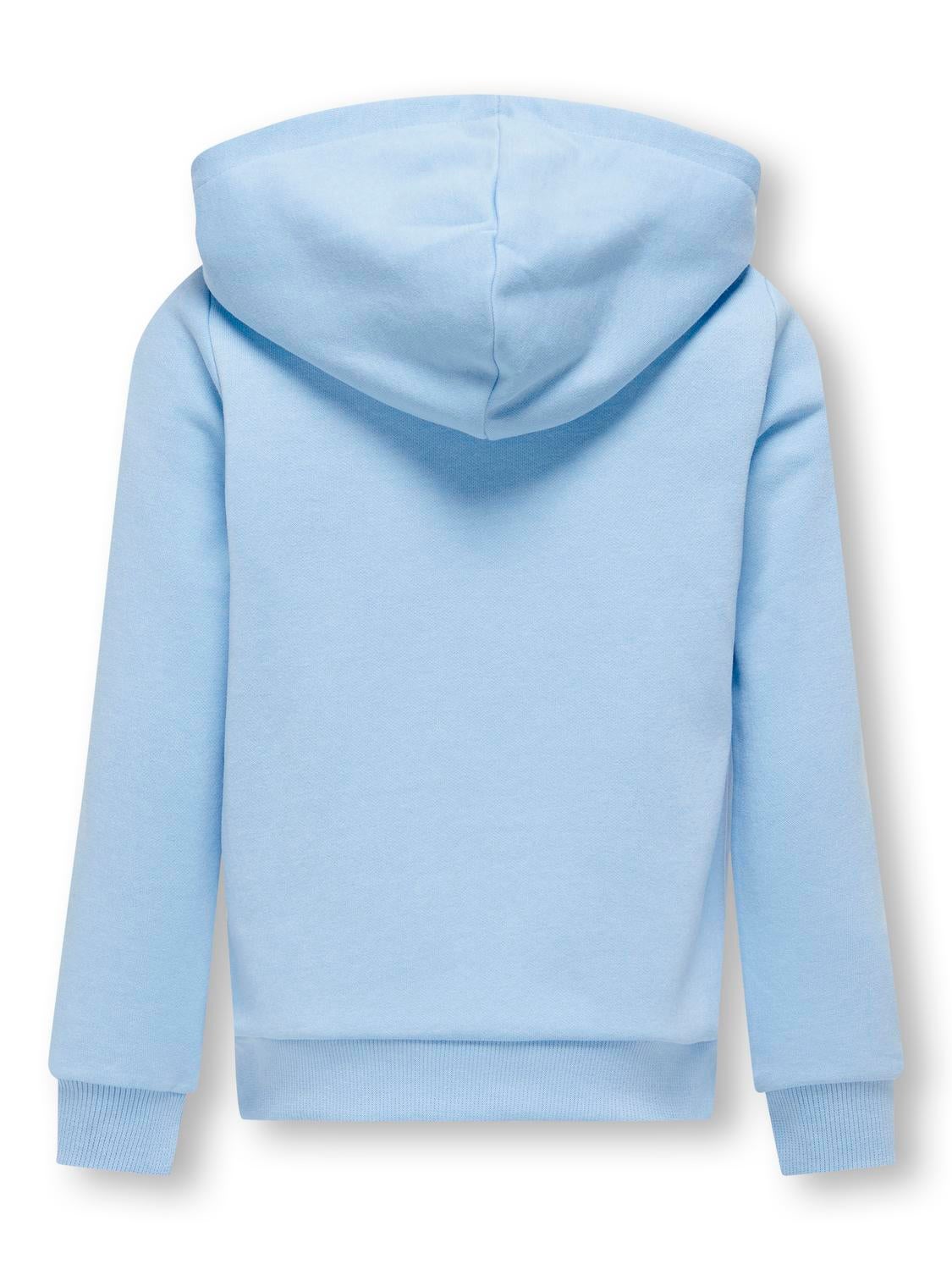 Light store turquoise hoodie