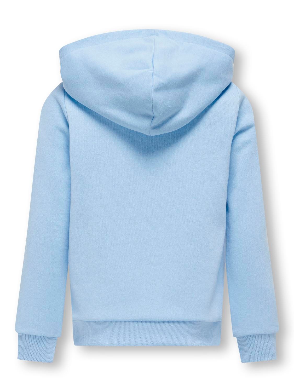 ONLY Statement hoodie -Clear Sky - 15313530