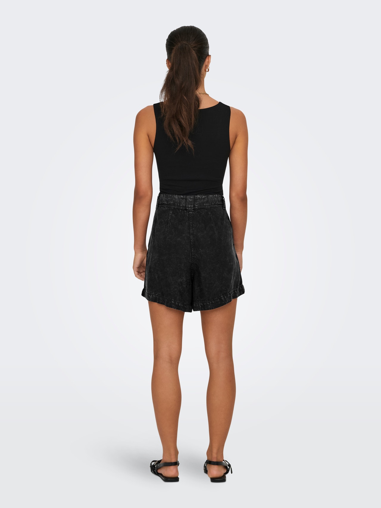 ONLY Regular fit Salopette shorts -Black - 15313587