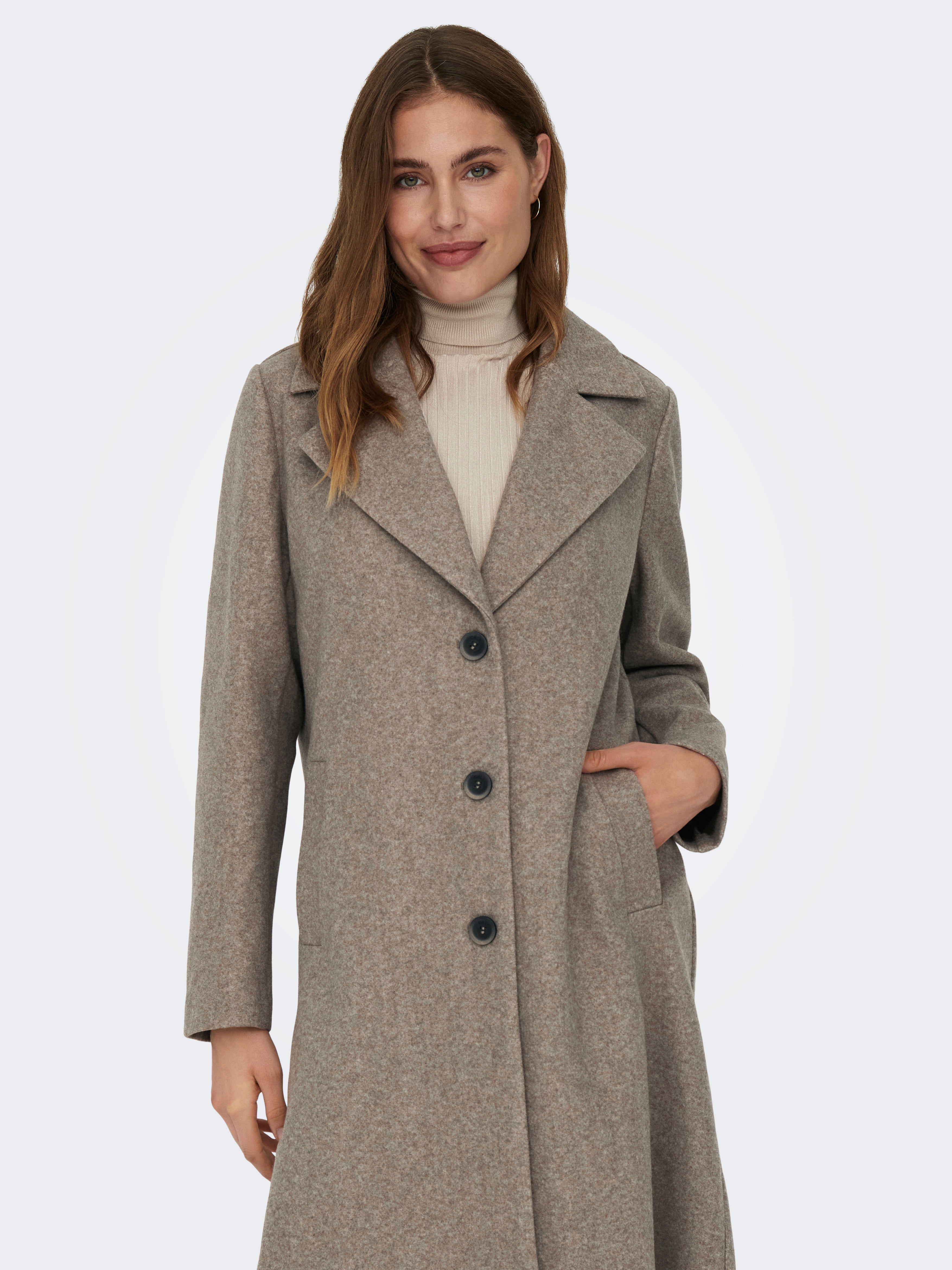 ONLEMMA Mantel | Dunkles Violett | ONLY® 