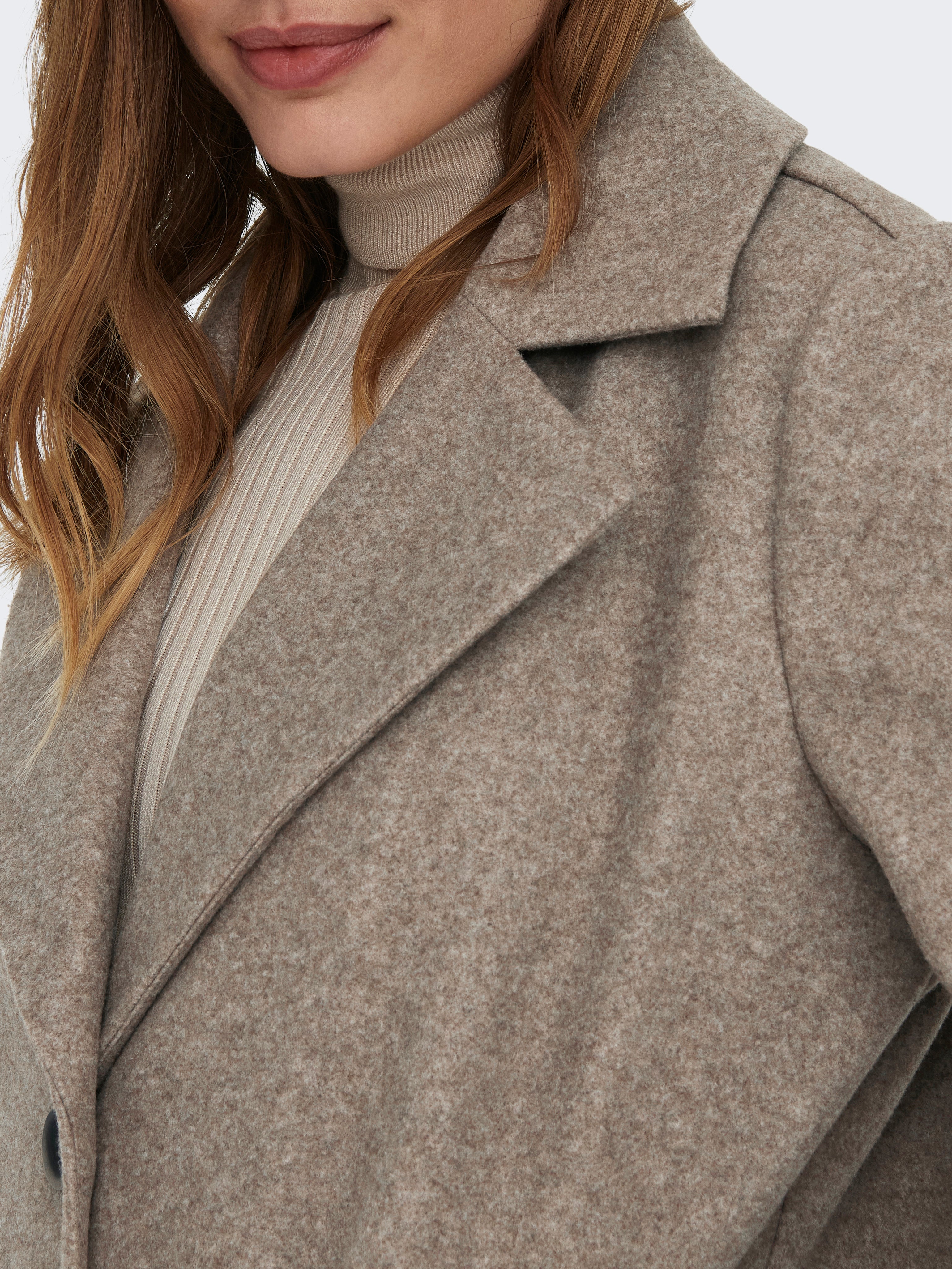 ONLEMMA Mantel | Dunkles Violett | ONLY® 