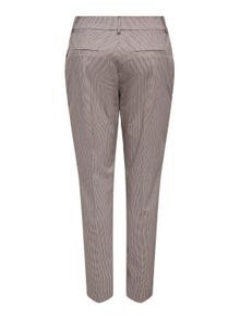 ONLY Pantalones Corte regular Cintura alta -Pumice Stone - 15313686