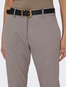 ONLY Pantalones Corte regular Cintura alta -Pumice Stone - 15313686