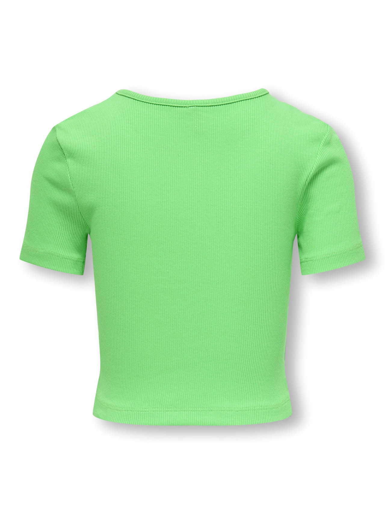 ONLY Tihedalt liibuv lõige Ümmargune kaelus Top -Spring Bouquet - 15313690