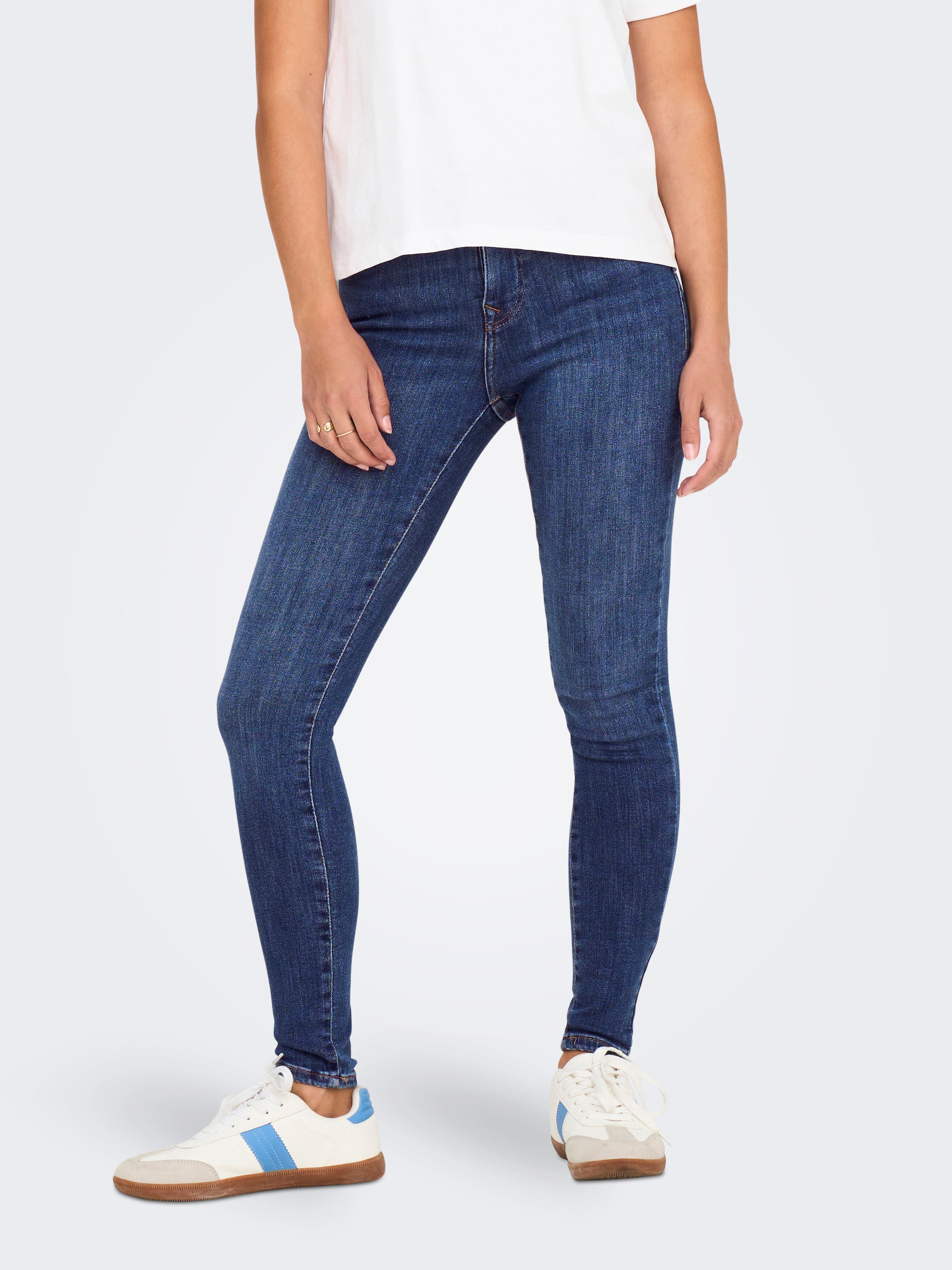 Onlpower Mittlere Taille Skinny Fit Jeans