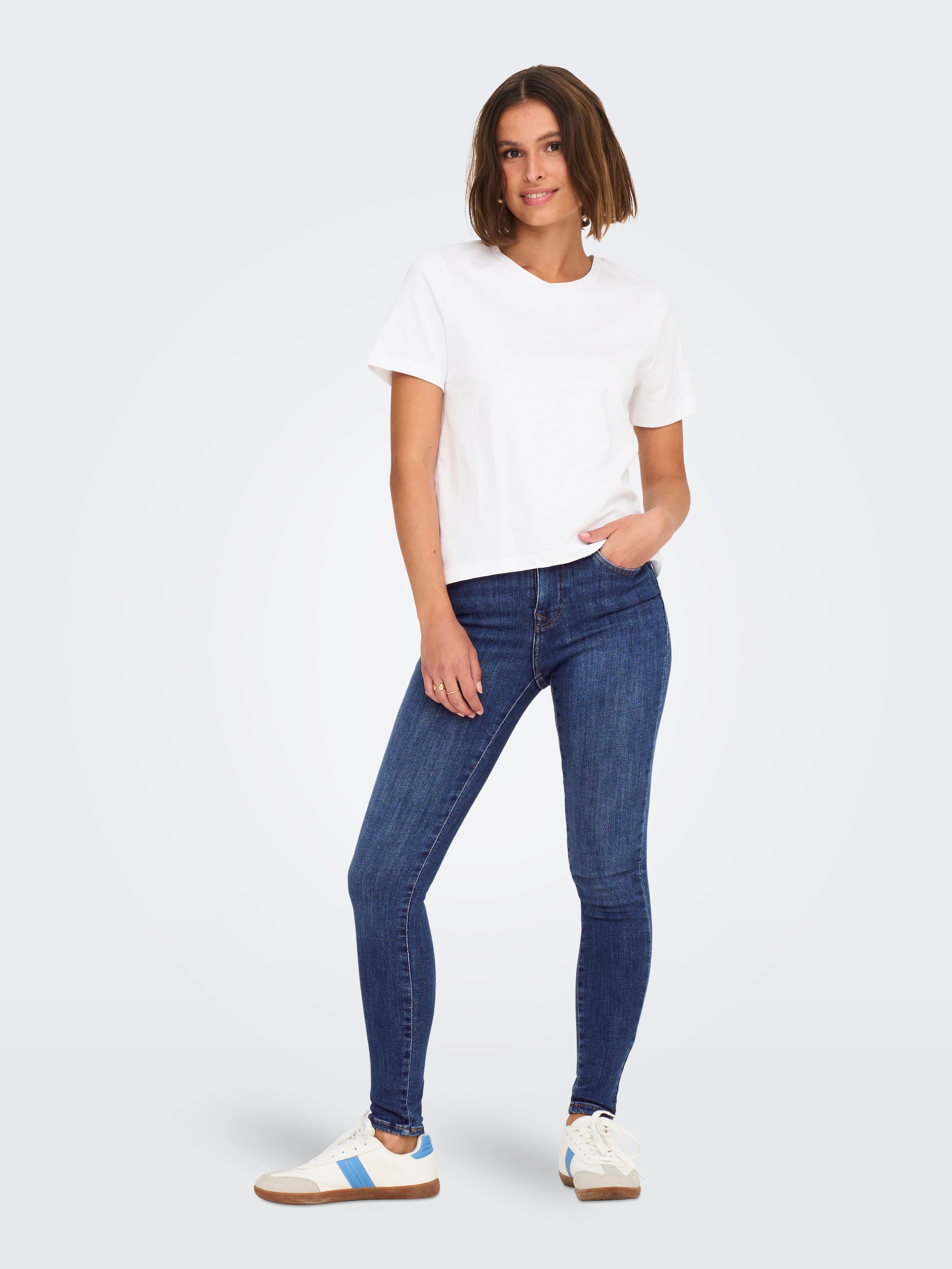 Thumbnail - Onlpower Mittlere Taille Skinny Fit Jeans