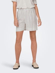 ONLY Normal passform Shorts -Bright White - 15313716