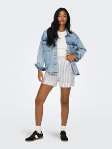 ONLY ONLTOKYO Regular Fit Casual shorts -Bright White - 15313716