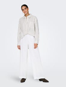 ONLY Normal passform Skjortkrage Skjorta -Bright White - 15313718