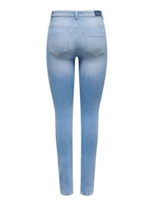 ONLY ONLForever High Waist Skinny Jeans -Light Blue Denim - 15313879