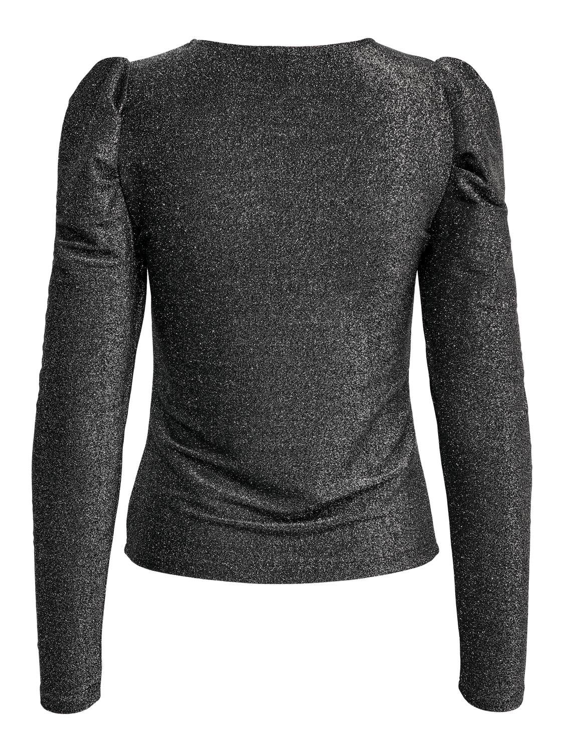 GORLYA Mädchen Langarm-Shirt Mit Puffärmeln & Quadratischem Ausschnitt – Stylisch & Bequem Für Kids 6–16 Jahre