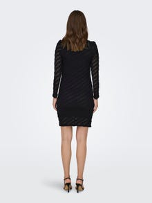 ONLY Mama Midi v-neck dress -Black - 15313961