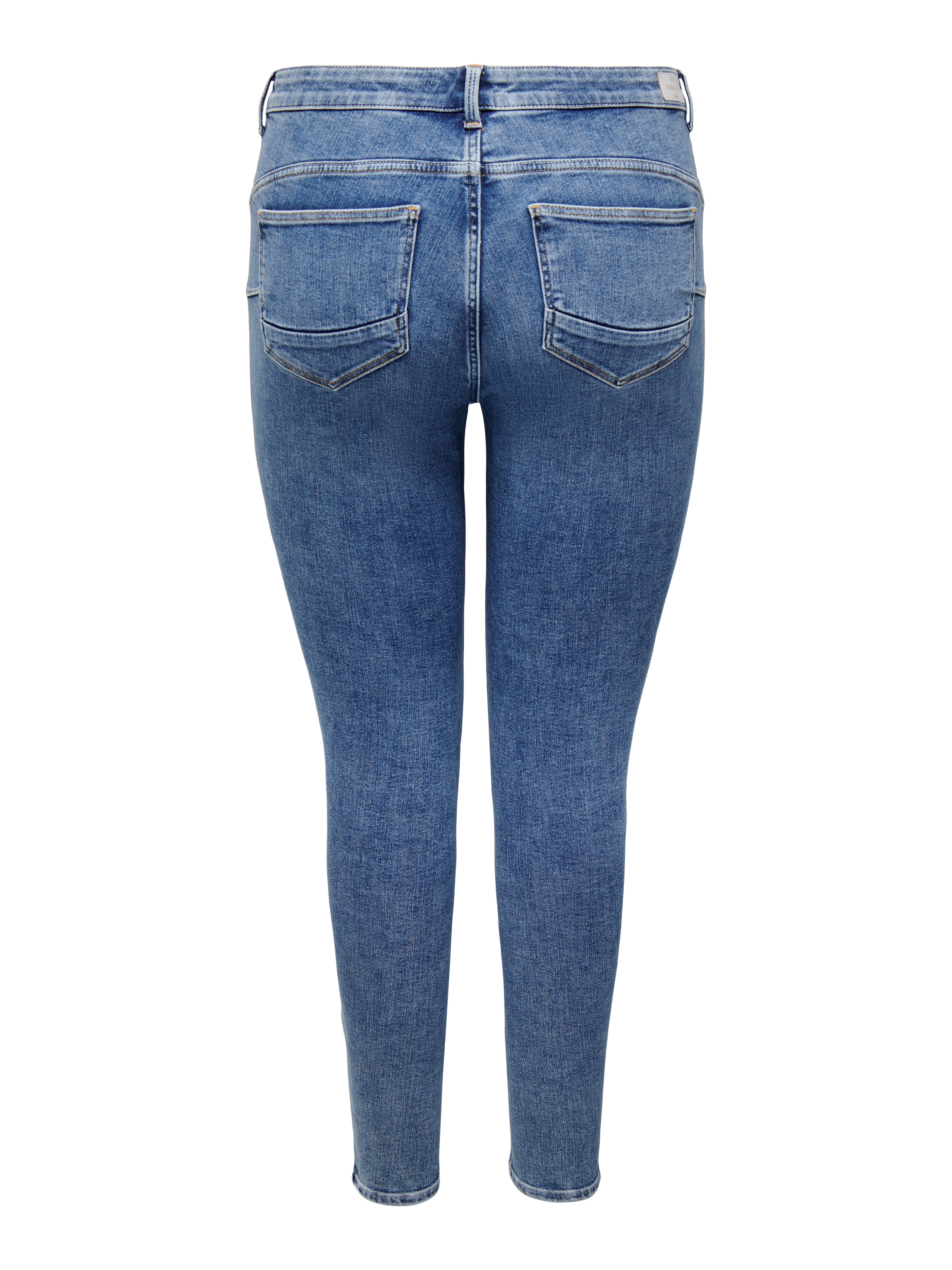 CARPOWER Mid waist Skinny Fit Jeans | Medium Blue | ONLY®