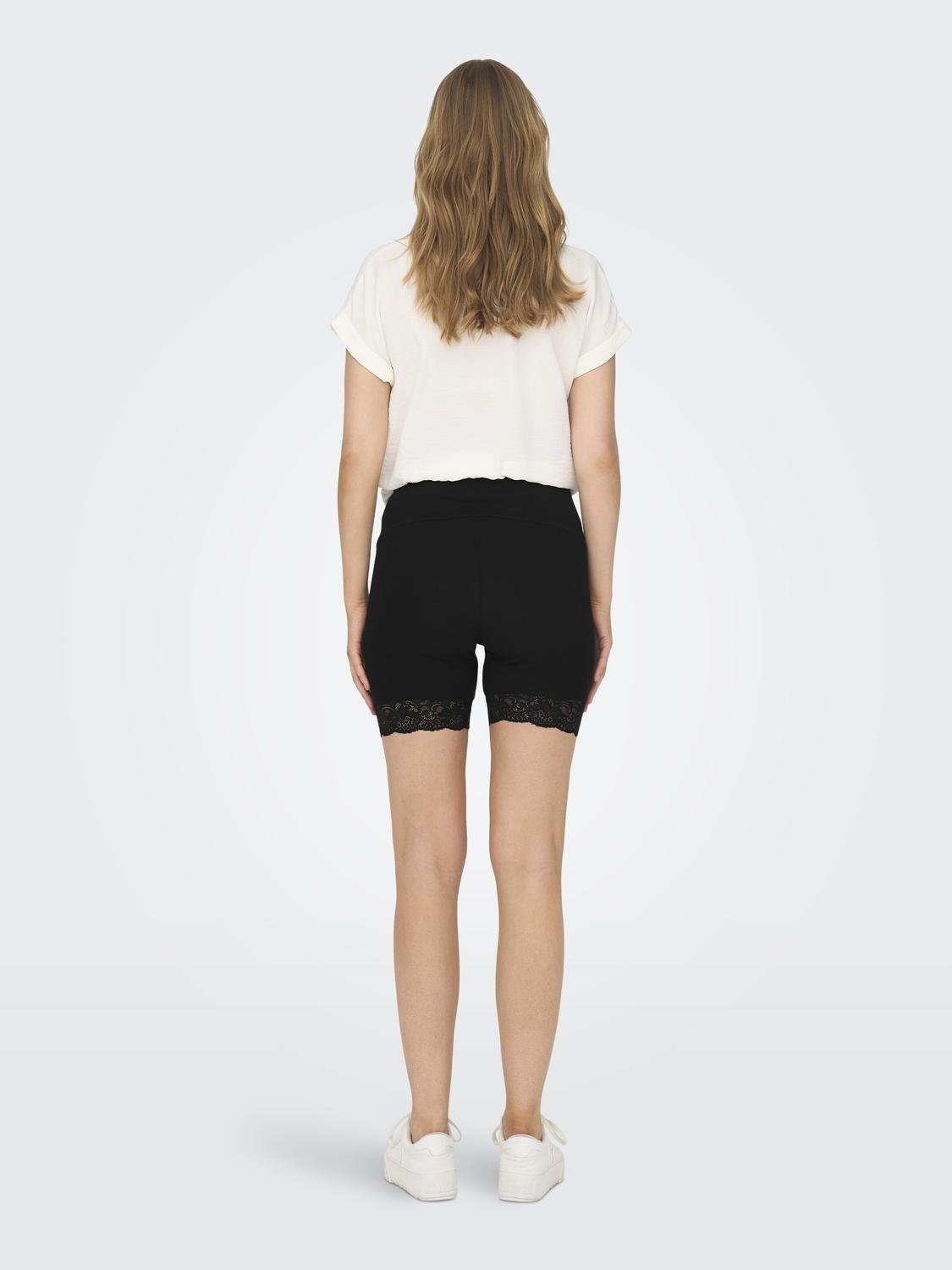 ONLY Regular fit Zwangerschap Shorts -Black - 15314051
