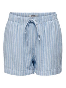 ONLY Shorts Corte regular Cintura media -Blissful Blue - 15314055