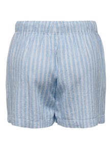 ONLY Shorts with mid waist -Blissful Blue - 15314055