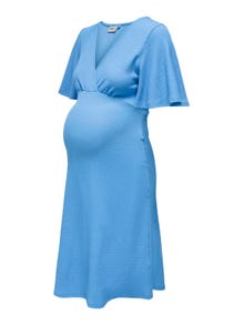 ONLY Mama v-neck dress -All Aboard - 15314086
