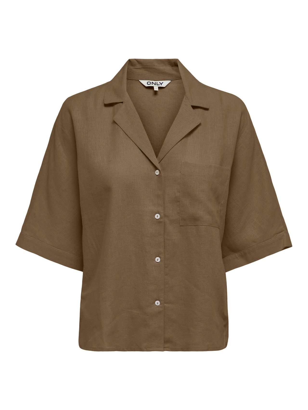 ONLY Regular Fit Shirt collar Volume sleeves Shirt -Cub - 15314215