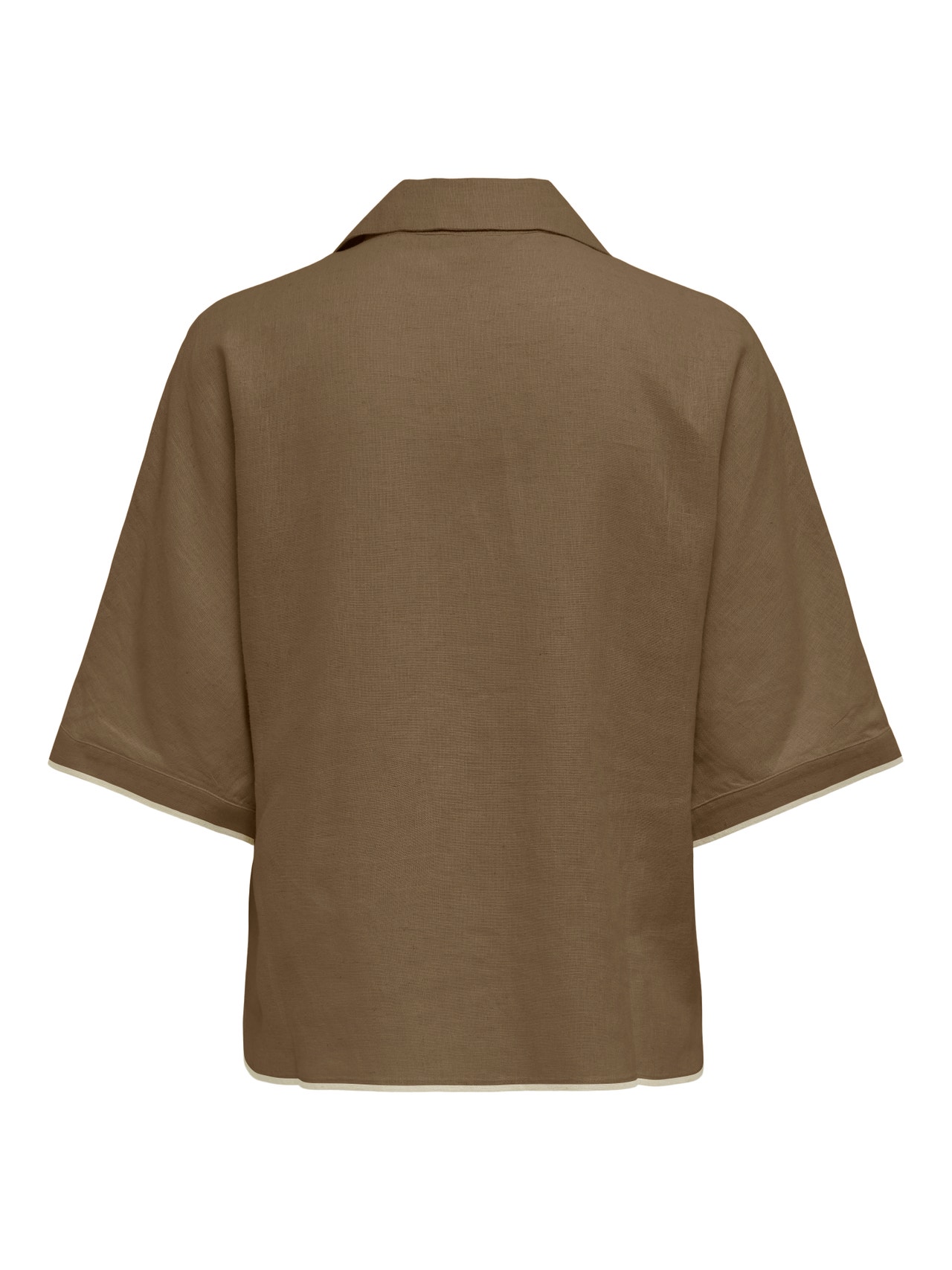 ONLY Camisas Corte regular Cuello de camisa Mangas voluminosas -Cub - 15314215