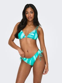 ONLY Bikinitop med justerbare stopper -Tahitian Teal - 15314217
