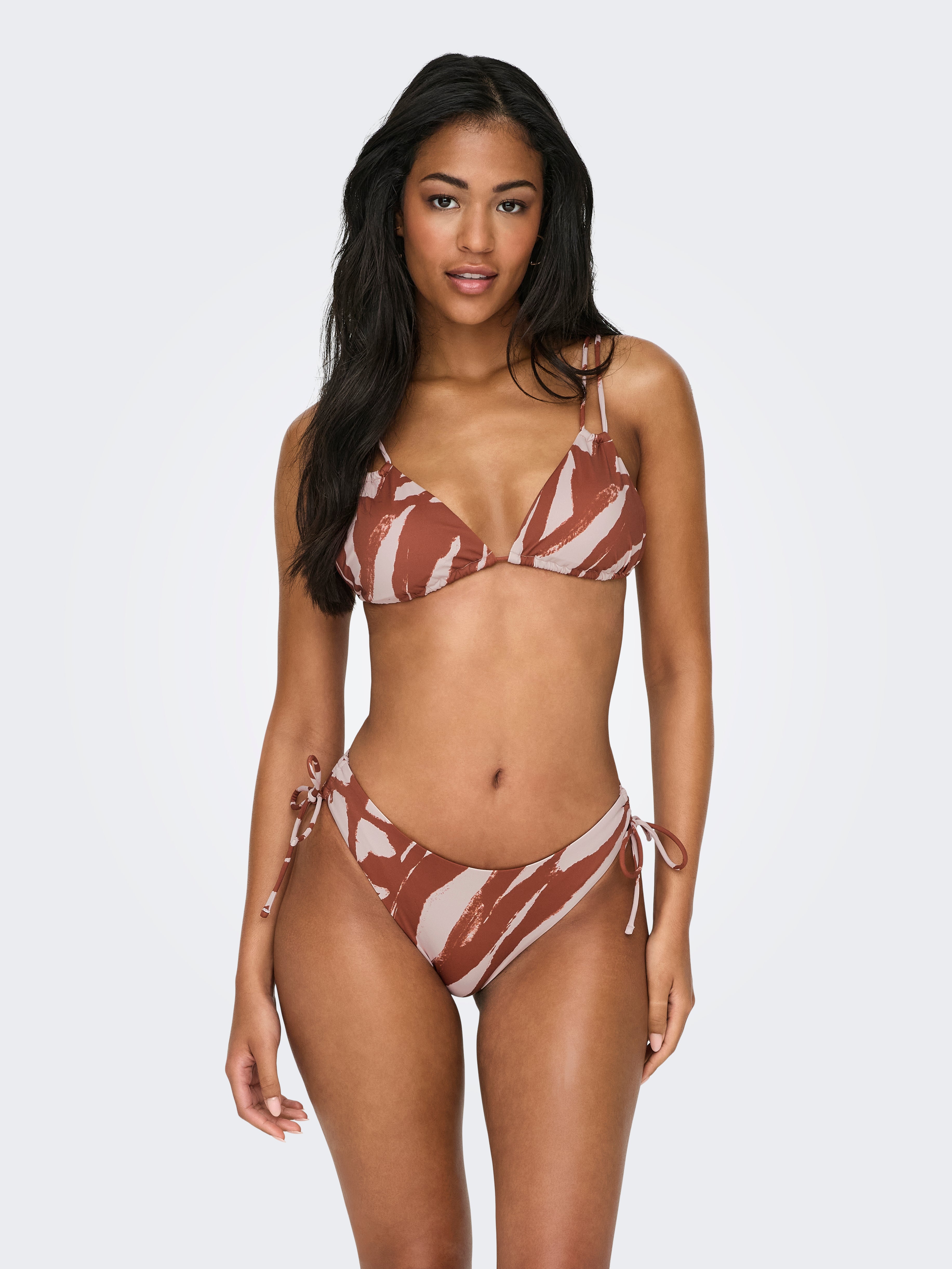 ONLBARI Góra od bikini | Dark Brown | ONLY®