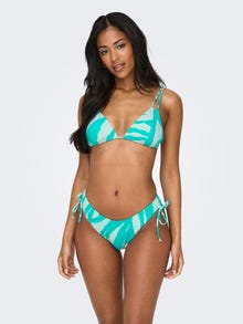 ONLY Swin briefs with elasticated straps -Tahitian Teal - 15314218