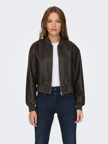 ONLY Bomber jacket -Chocolate Brown - 15314240