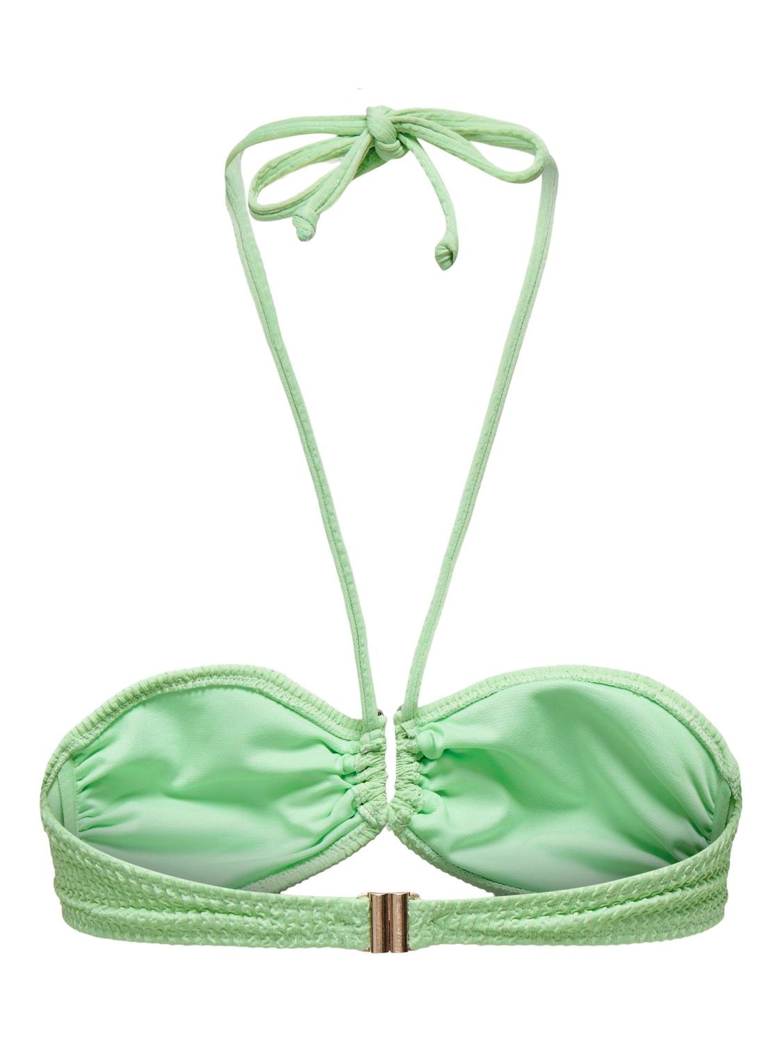 ONLY Bandeau bikini top -Patina Green - 15314260